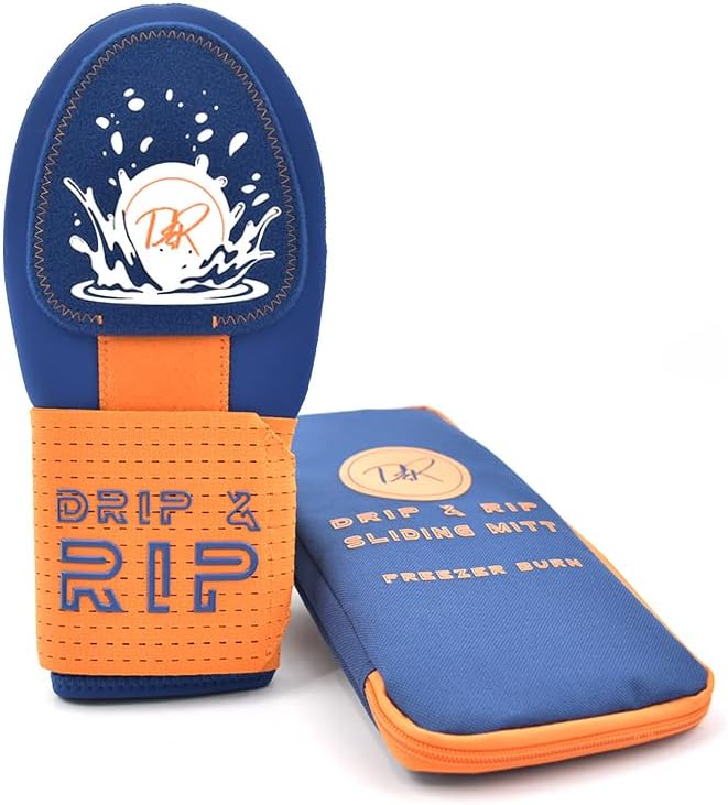Drip & Rip Sliding Mitt for Adults – Baseball & Softball Ice Cream Sliding Mit Design with Hand Protection for Base Running, Breathable & Durable, Ambidextrous – Ages 14+ - Image 1